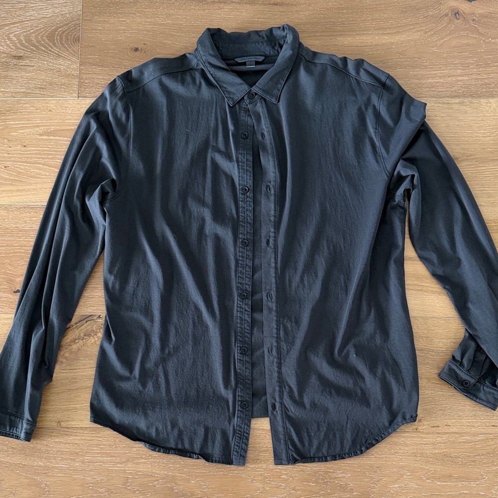 John Varvatos Dark Gray Shirt
